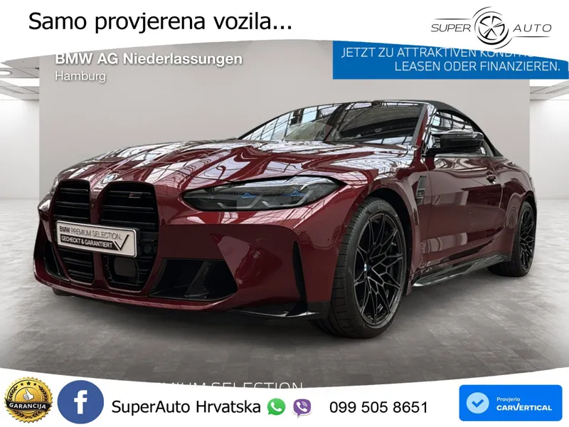 BMW M4 Convertible Competition 3.0 (510 KS) xDrive Steptronic
