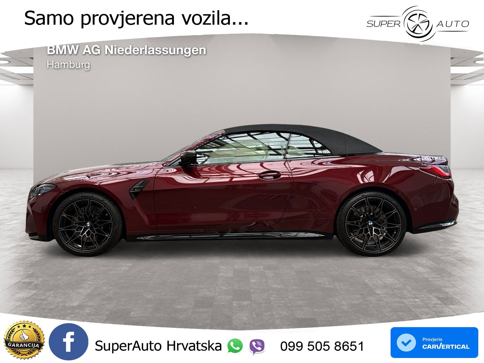 BMW M4 Convertible Competition 3.0 (510 KS) xDrive Steptronic