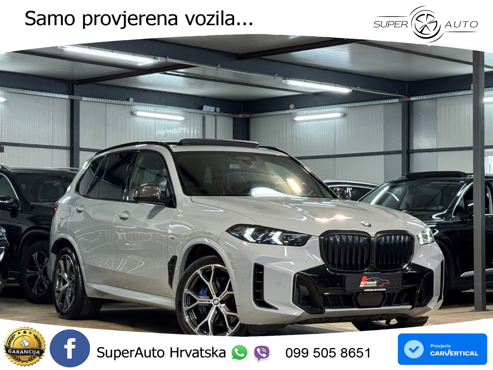 BMW X5 30d (298 KS) xDrive Steptronic M Sport ZRAČNI+ACC+GR SJED+KAM+PANO