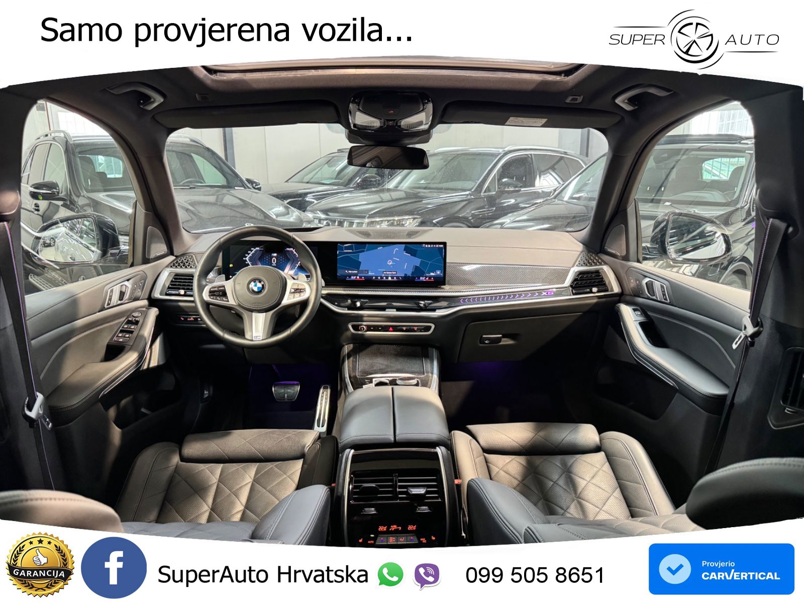 BMW X5 30d (298 KS) xDrive Steptronic M Sport ZRAČNI+ACC+GR SJED+KAM+PANO