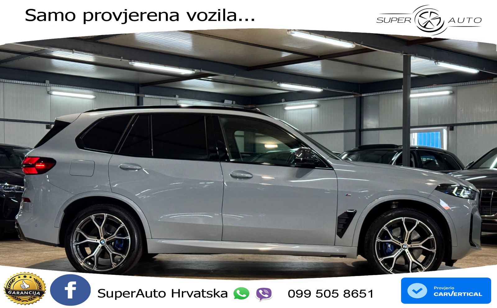 BMW X5 30d (298 KS) xDrive Steptronic M Sport ZRAČNI+ACC+GR SJED+KAM+PANO