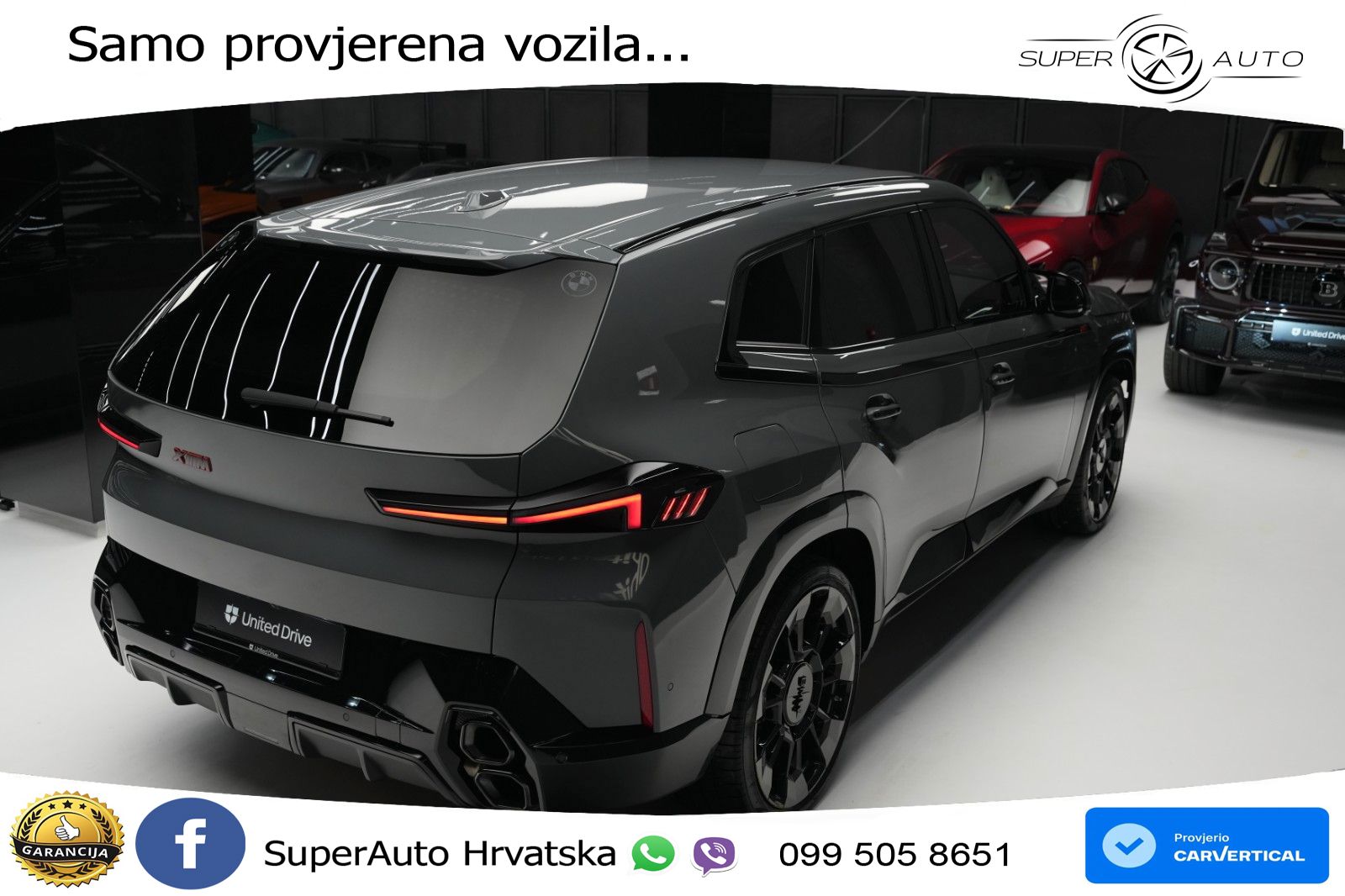 BMW XM Label Red 4.4 V8 (748 KS) xDrive Steptronic LED+GR SJED+ACC