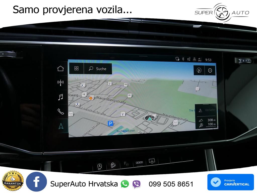 Audi Q8 55 TFSI V6 (340 KS) quattro Tiptronic 2x S line LED+GR SJED+ACC