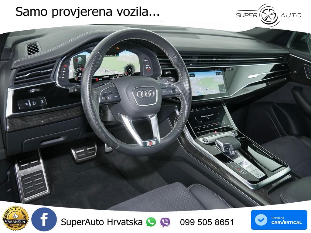 Audi Q8 55 TFSI V6 (340 KS) quattro Tiptronic 2x S line LED+GR SJED+ACC