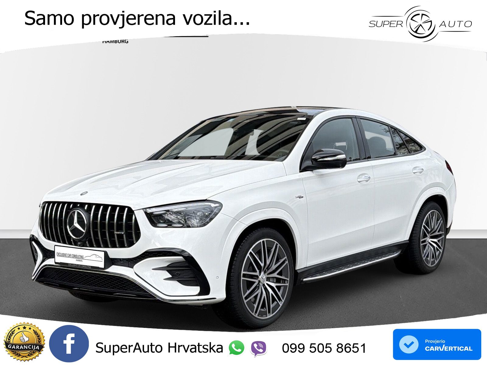 Mercedes AMG GLE Coupe 53 (435 KS) EQ Boost 4MATIC+ AMG SPEEDSHIFT TCT 9G LED+GR SJED+ACC