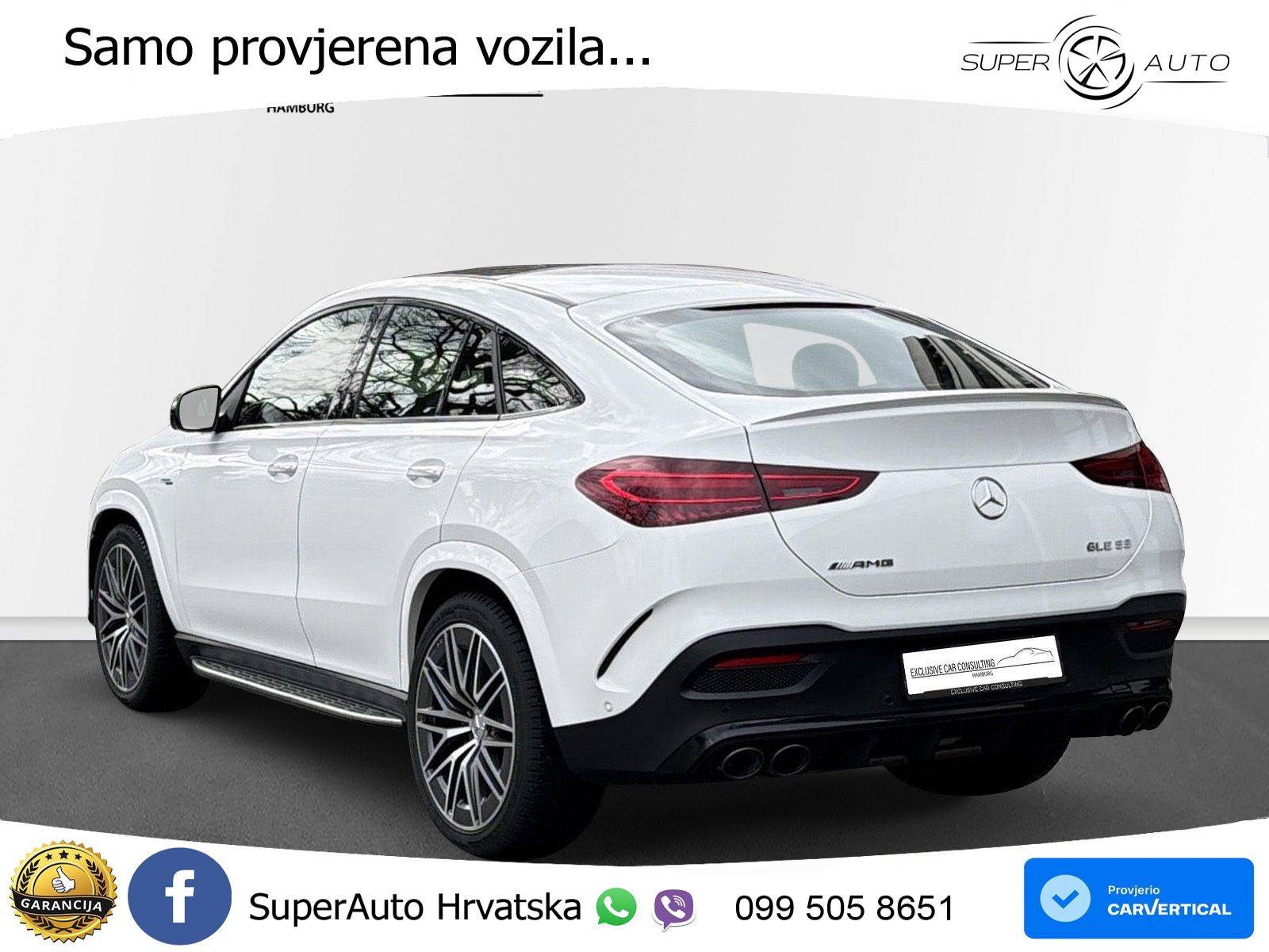 Mercedes AMG GLE Coupe 53 (435 KS) EQ Boost 4MATIC+ AMG SPEEDSHIFT TCT 9G LED+GR SJED+ACC