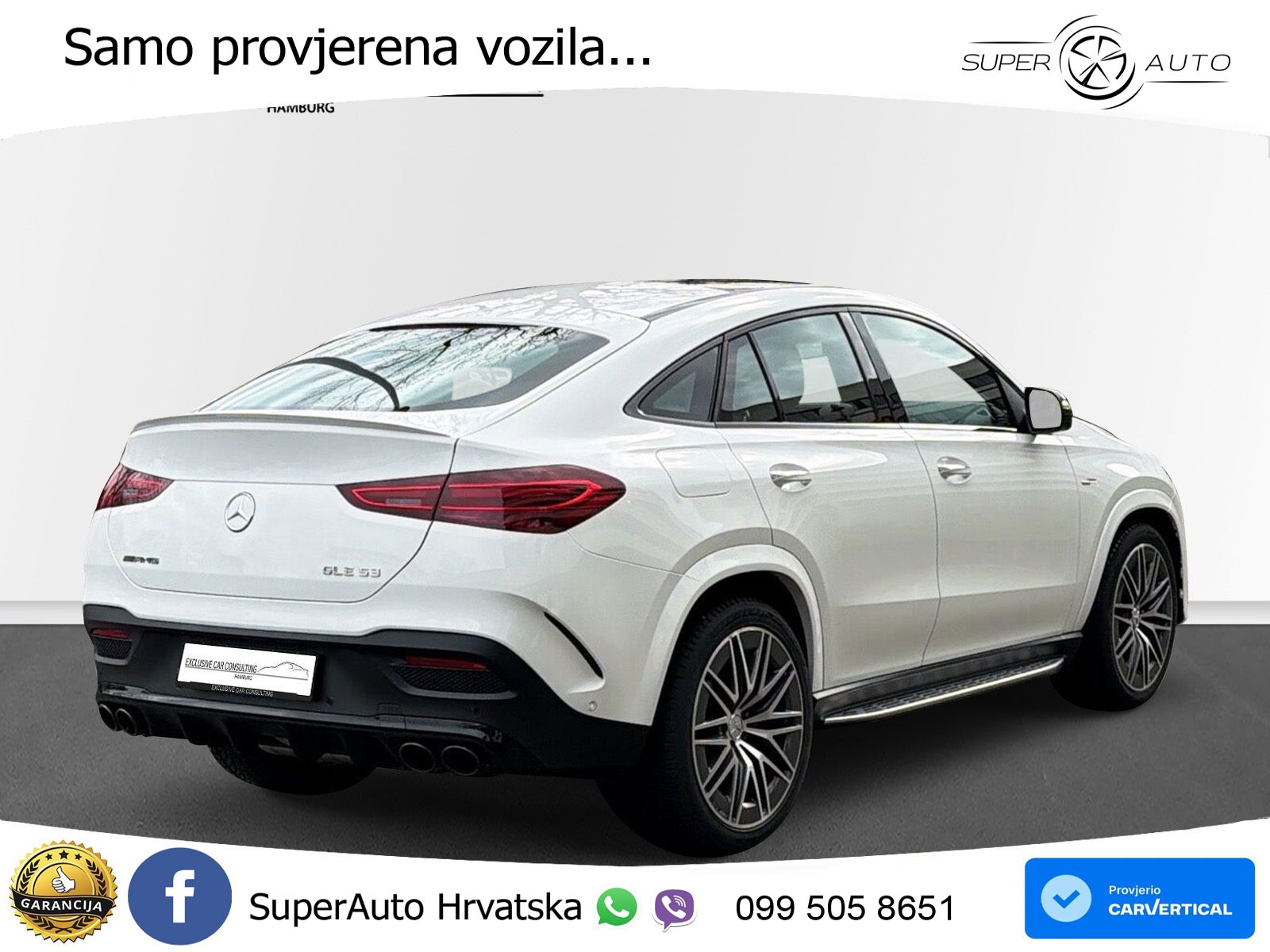Mercedes AMG GLE Coupe 53 (435 KS) EQ Boost 4MATIC+ AMG SPEEDSHIFT TCT 9G LED+GR SJED+ACC