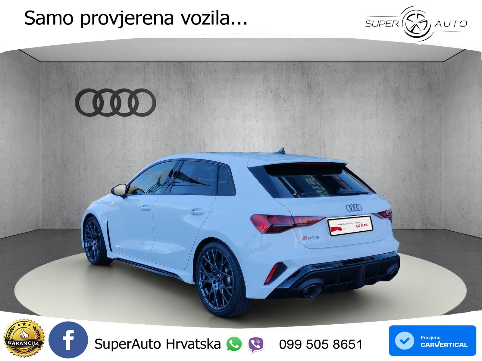 Audi RS3 Sedan 2.5 TFSI (400 KS) quattro S tronic LED+GR SJED+ACC