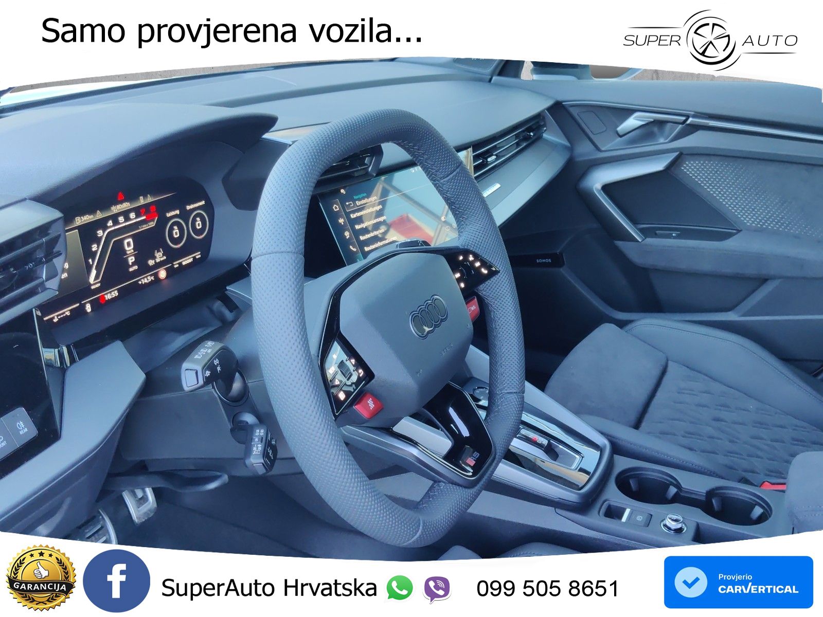 Audi RS3 Sedan 2.5 TFSI (400 KS) quattro S tronic LED+GR SJED+ACC