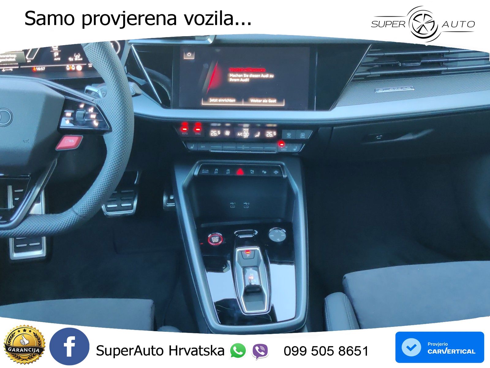Audi RS3 Sedan 2.5 TFSI (400 KS) quattro S tronic LED+GR SJED+ACC