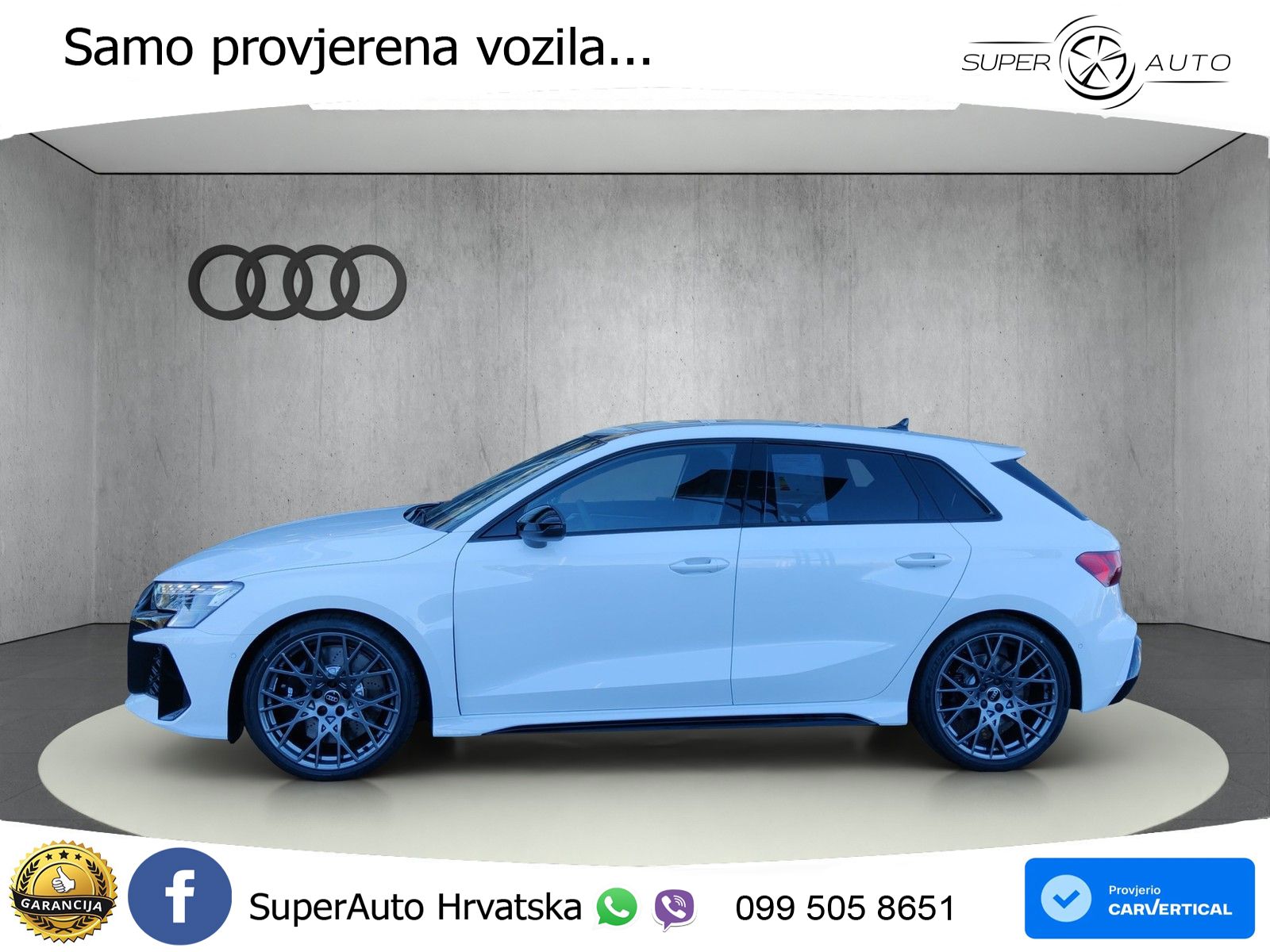 Audi RS3 Sedan 2.5 TFSI (400 KS) quattro S tronic LED+GR SJED+ACC