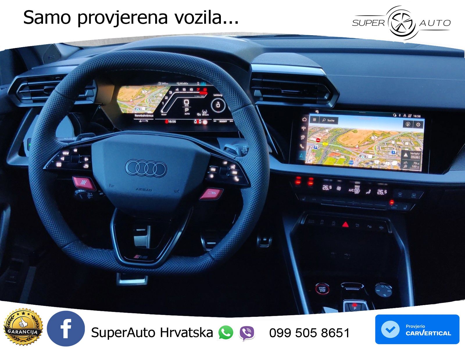 Audi RS3 Sedan 2.5 TFSI (400 KS) quattro S tronic LED+GR SJED+ACC