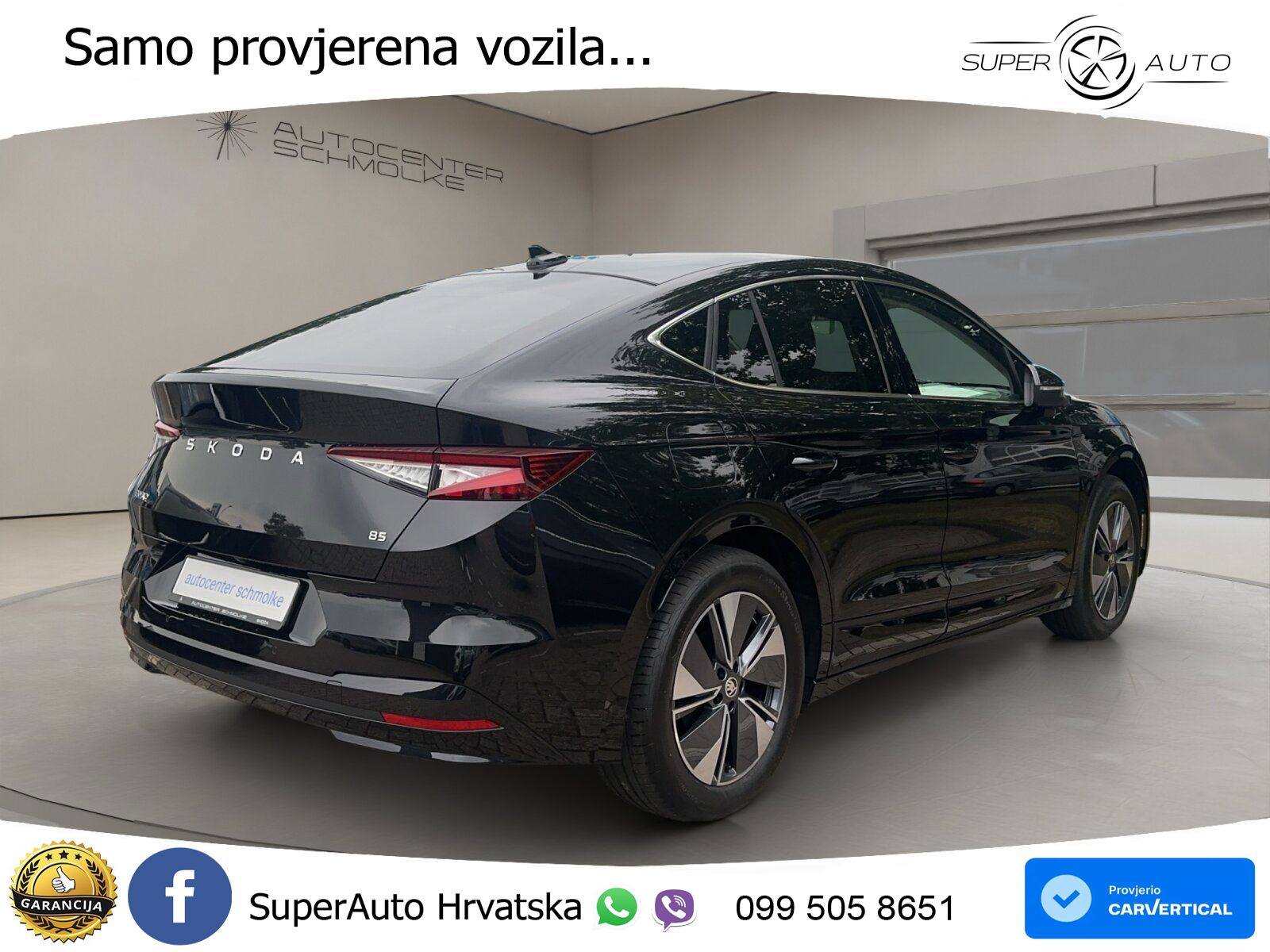 Škoda Enyaq Coupe iV 85 82 kWh (286 KS) LED+GR SJED+ACC