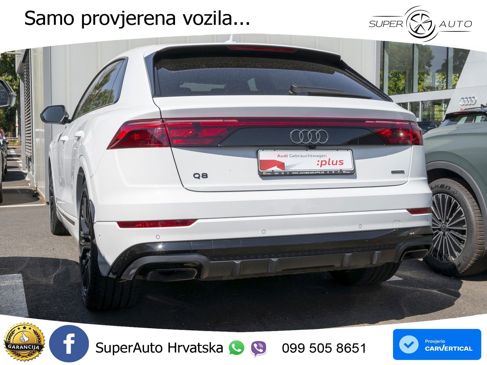 Audi Q8 50 TDI V6 (286 KS) quattro Tiptronic