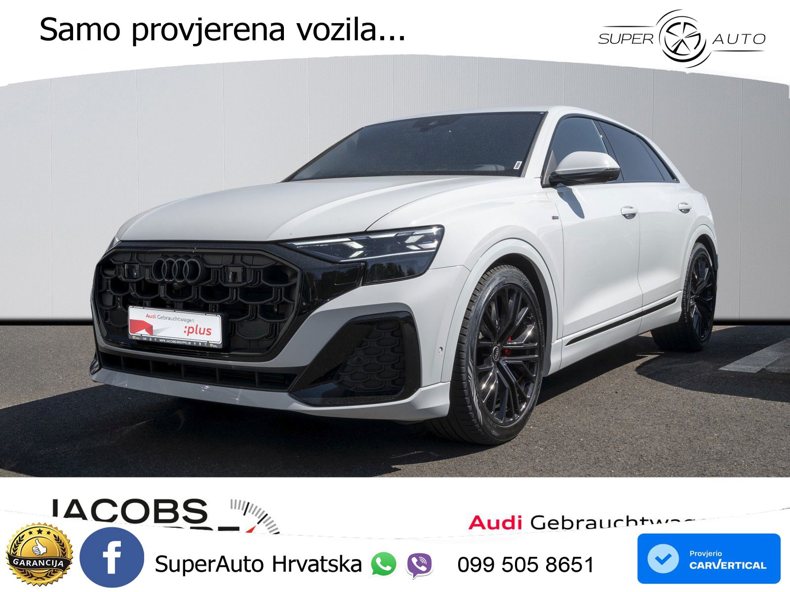 Audi Q8 50 TDI V6 (286 KS) quattro Tiptronic