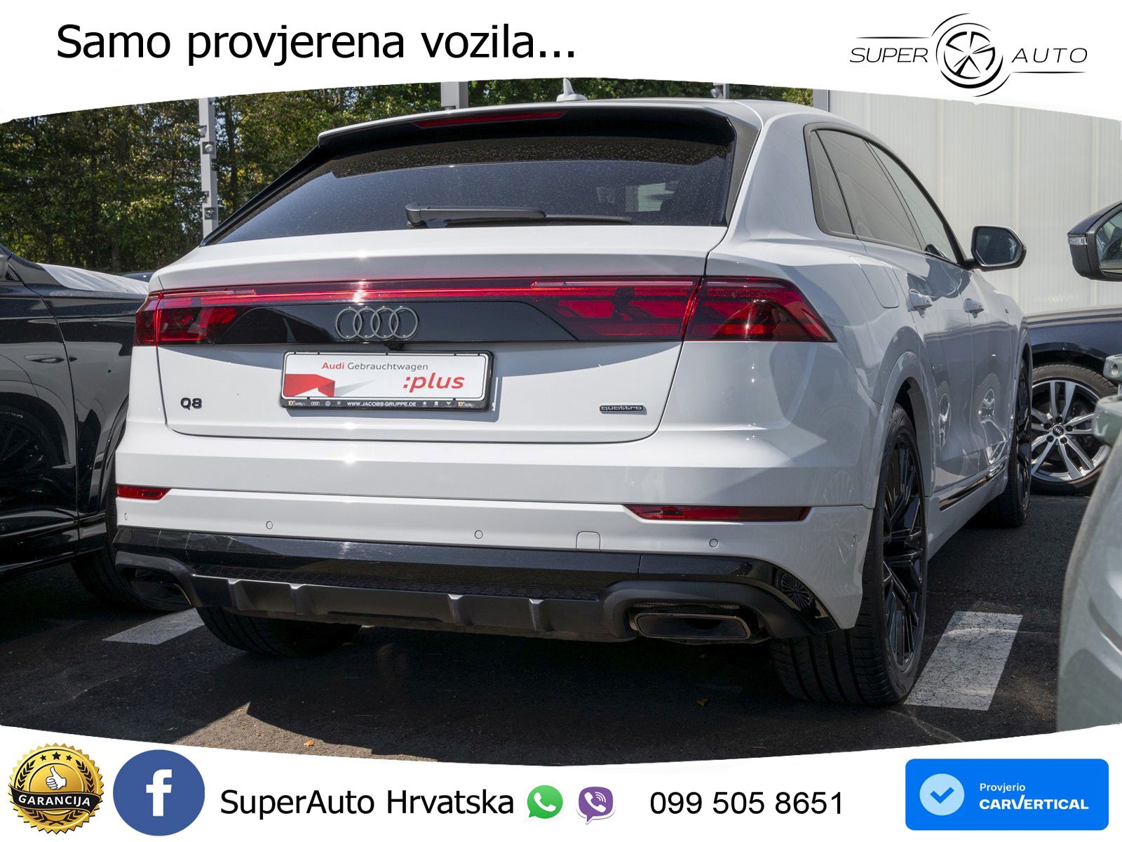 Audi Q8 50 TDI V6 (286 KS) quattro Tiptronic