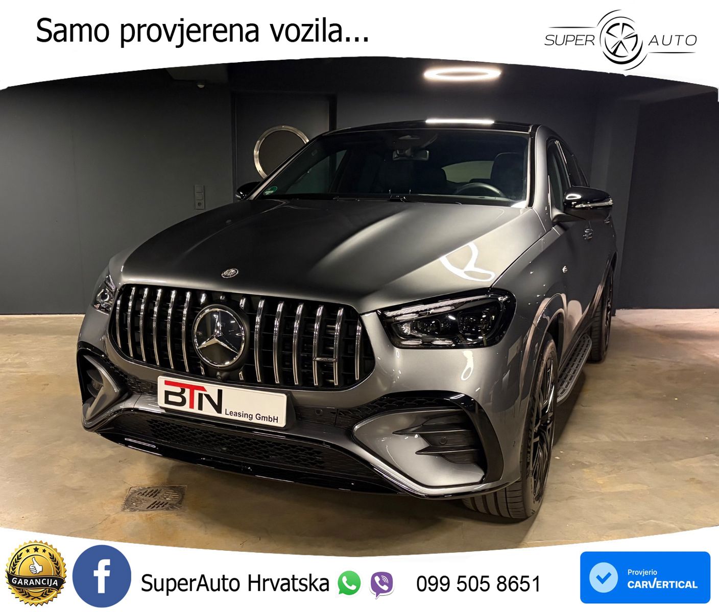 Mercedes AMG GLE Coupe 53 (435 KS) EQ Boost 4MATIC+ AMG SPEEDSHIFT TCT 9G