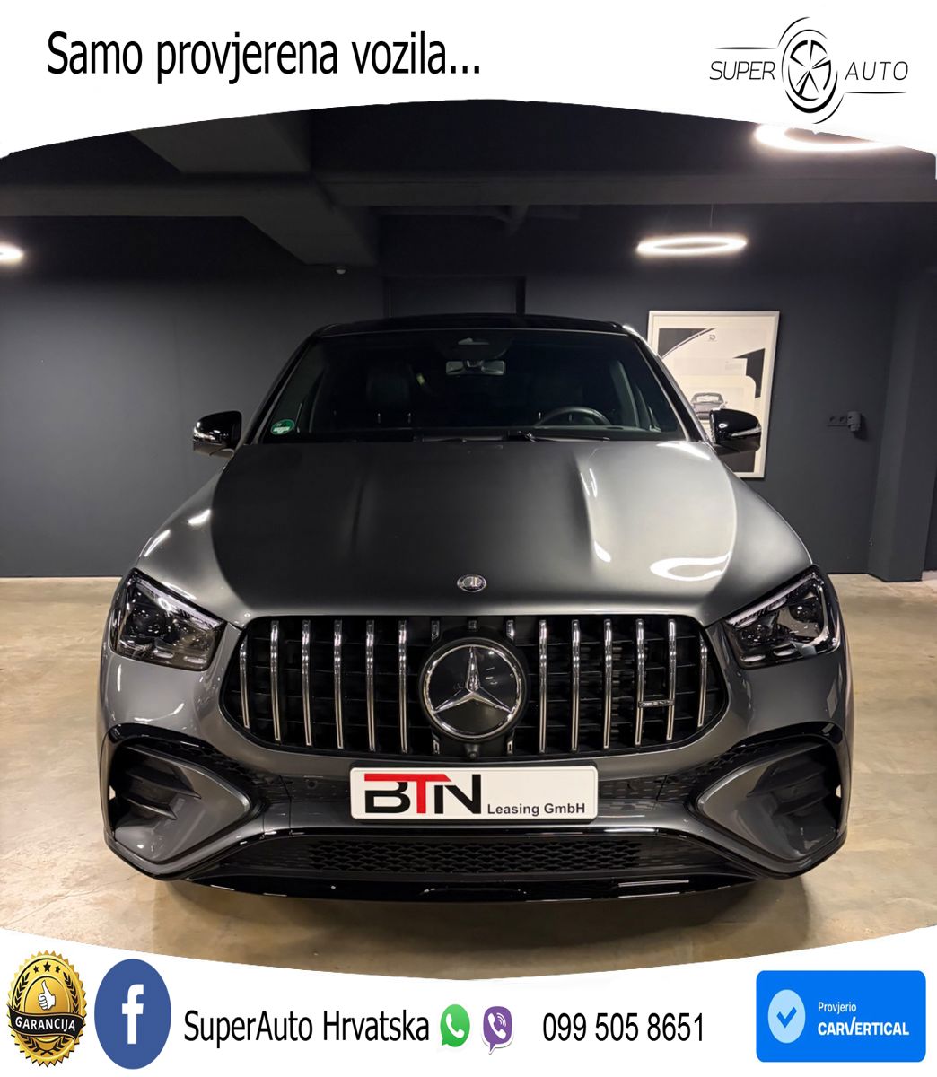 Mercedes AMG GLE Coupe 53 (435 KS) EQ Boost 4MATIC+ AMG SPEEDSHIFT TCT 9G