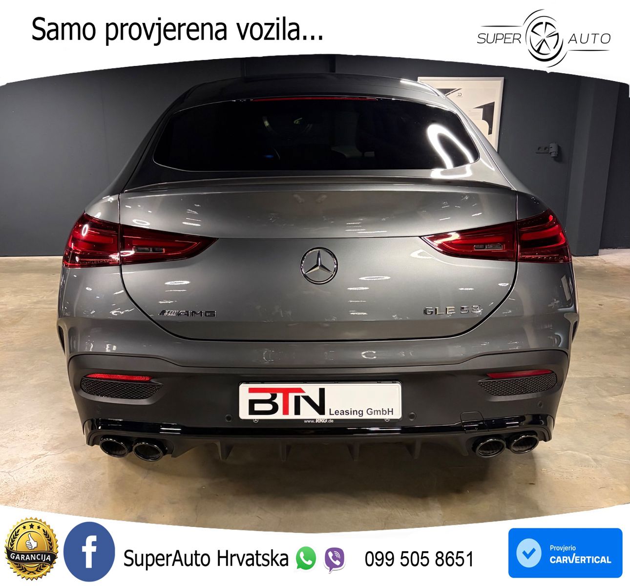 Mercedes AMG GLE Coupe 53 (435 KS) EQ Boost 4MATIC+ AMG SPEEDSHIFT TCT 9G