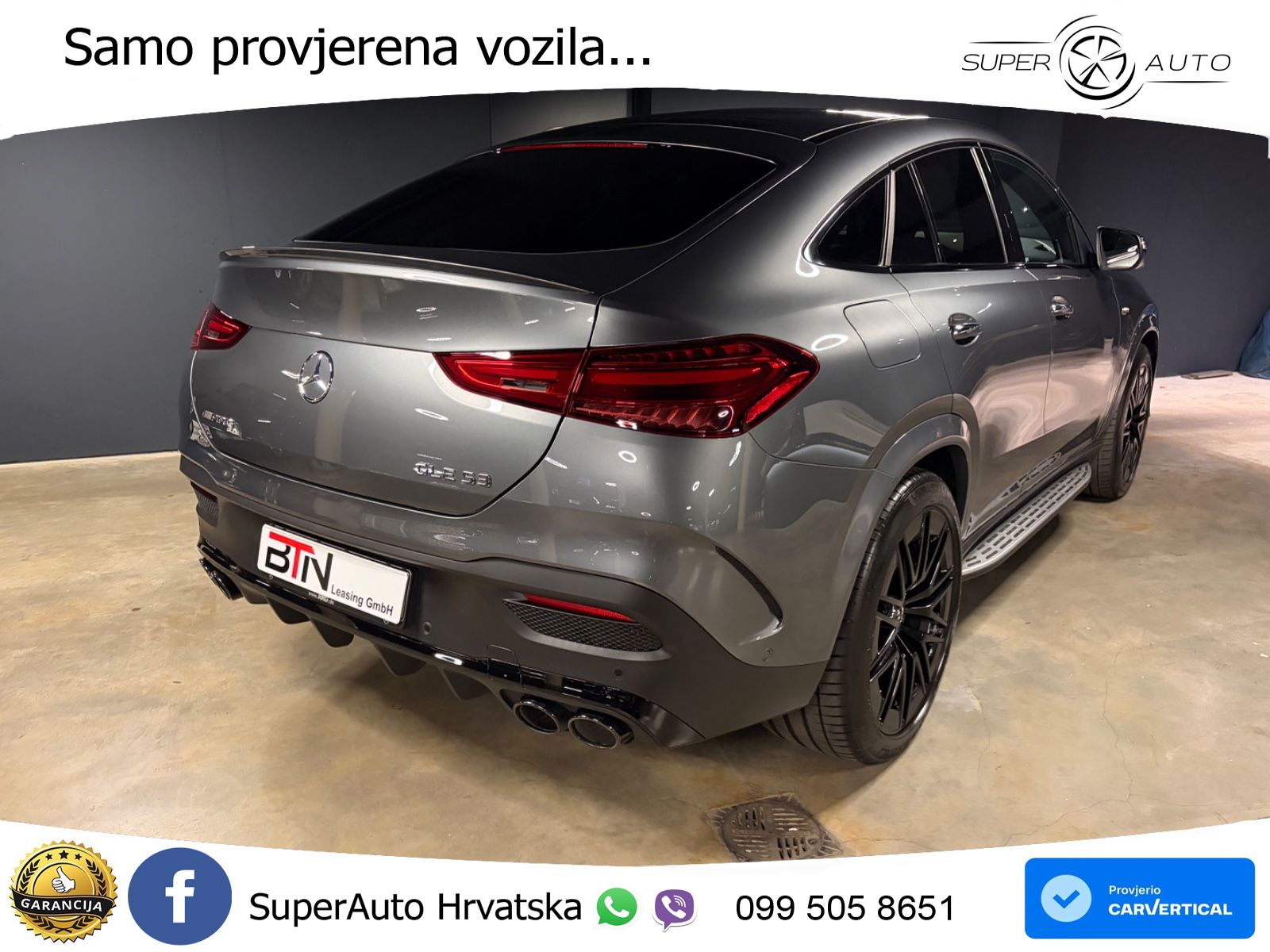 Mercedes AMG GLE Coupe 53 (435 KS) EQ Boost 4MATIC+ AMG SPEEDSHIFT TCT 9G