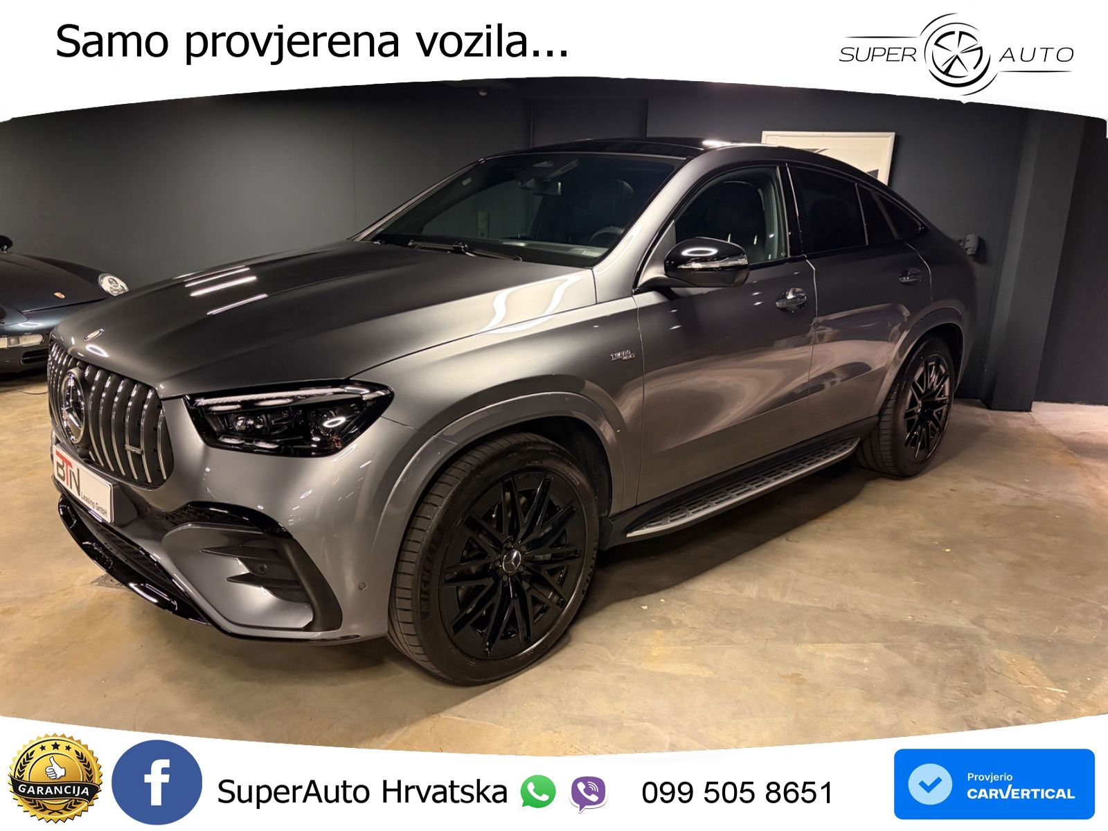 Mercedes AMG GLE Coupe 53 (435 KS) EQ Boost 4MATIC+ AMG SPEEDSHIFT TCT 9G