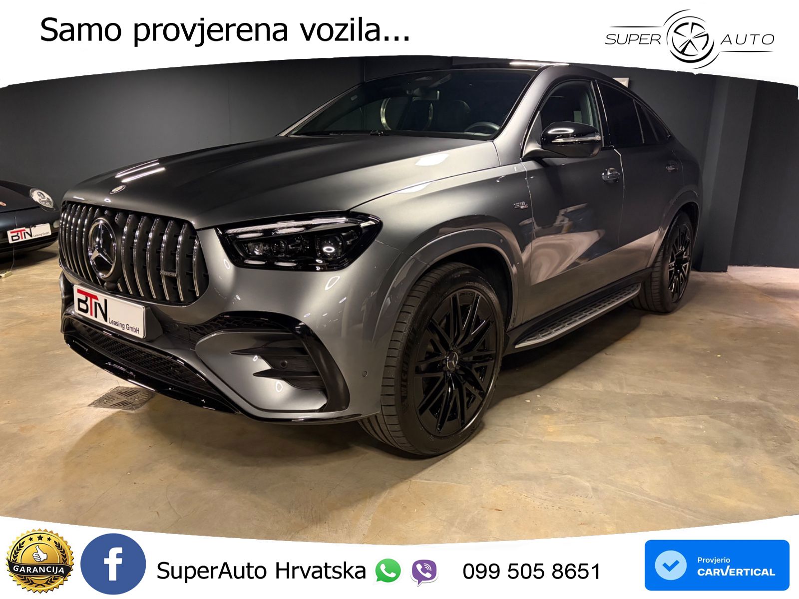 Mercedes AMG GLE Coupe 53 (435 KS) EQ Boost 4MATIC+ AMG SPEEDSHIFT TCT 9G