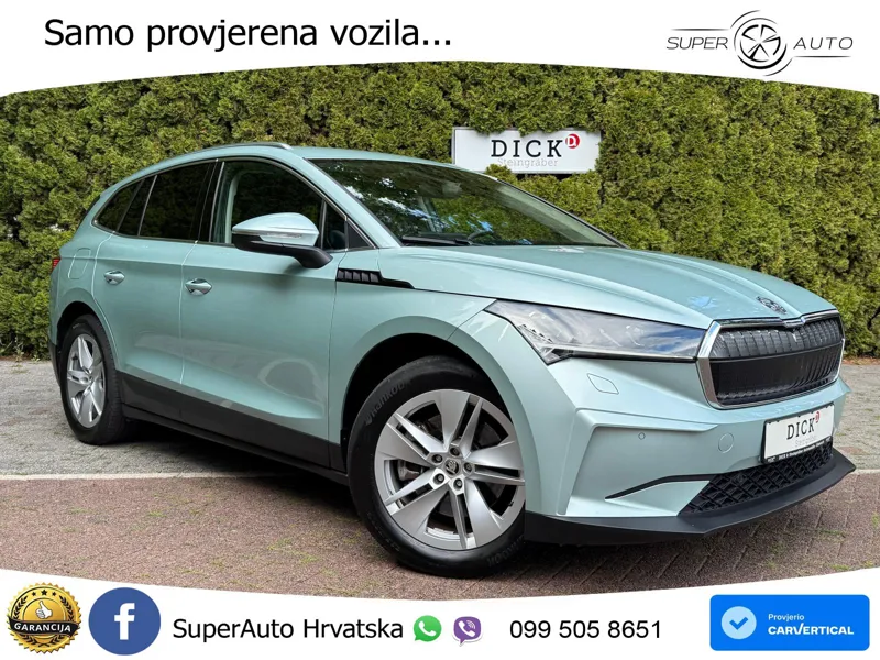 Škoda Enyaq iV 80x 82 kWh (265 KS) AWD Suite LED+GR SJED+ACC