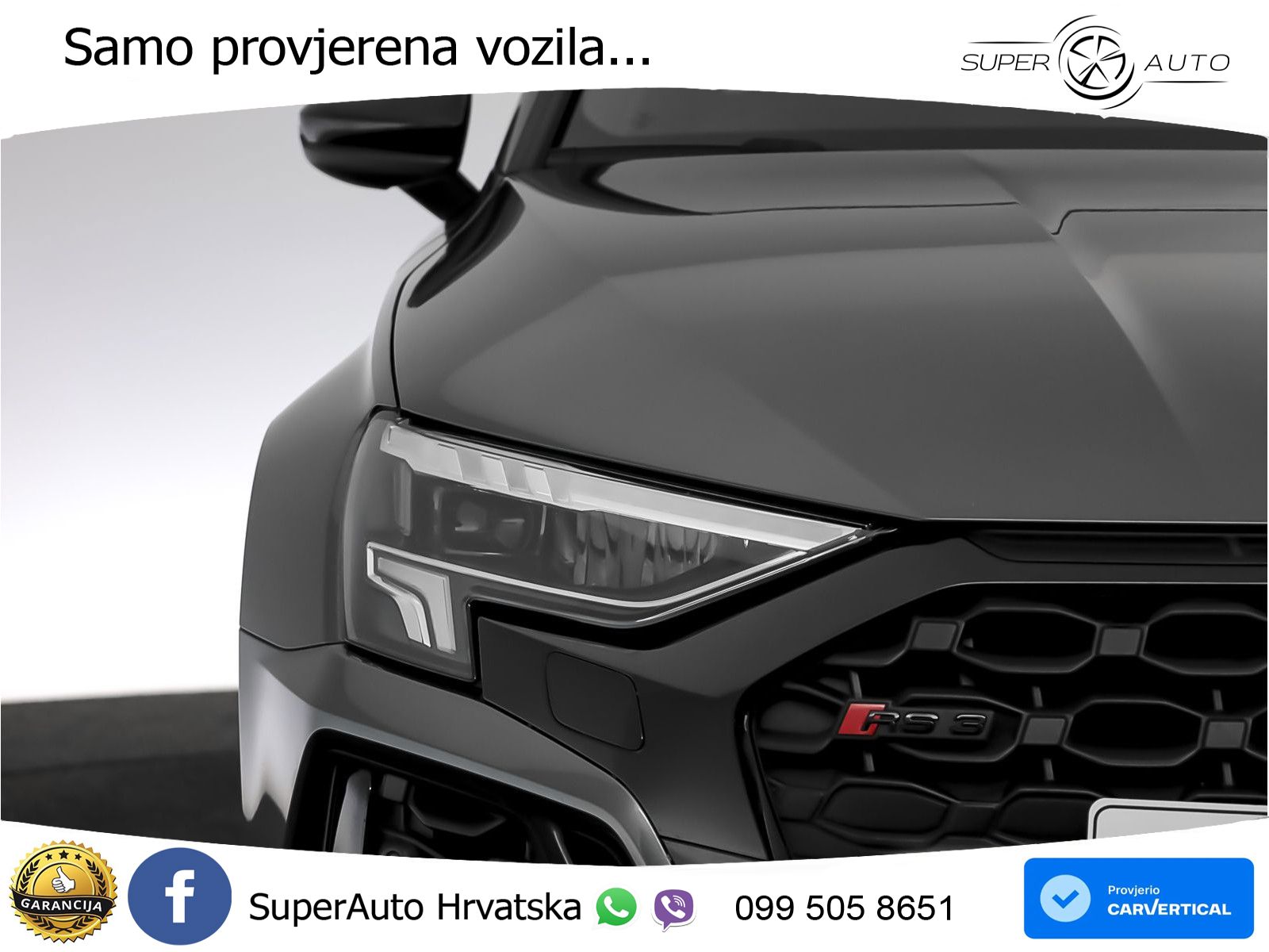 Audi RS3 Sedan 2.5 TFSI (400 KS) quattro S tronic LED+GR SJED+ACC