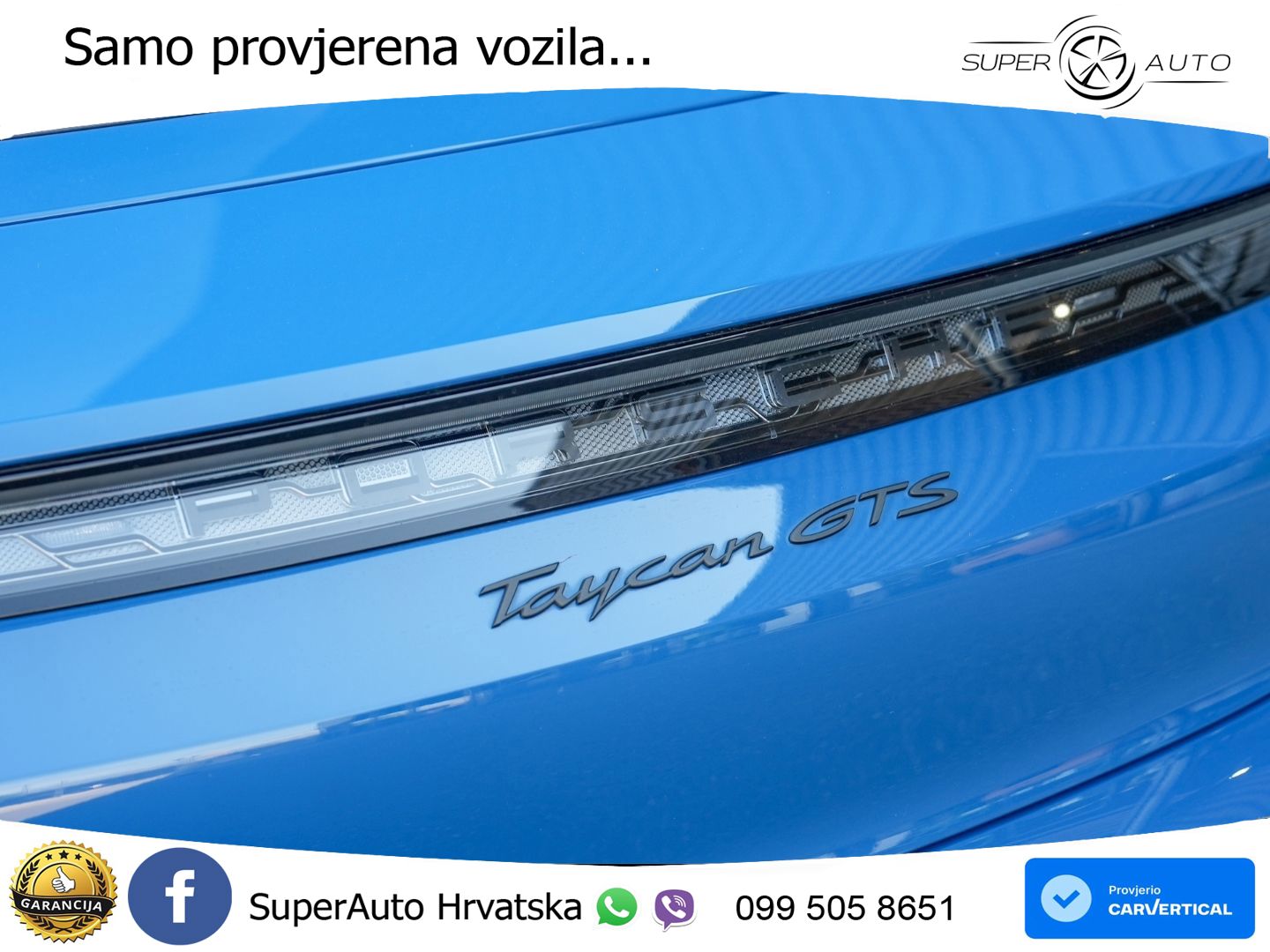 Porsche Taycan GTS Performance Plus 93.4 kWh (598 KS)