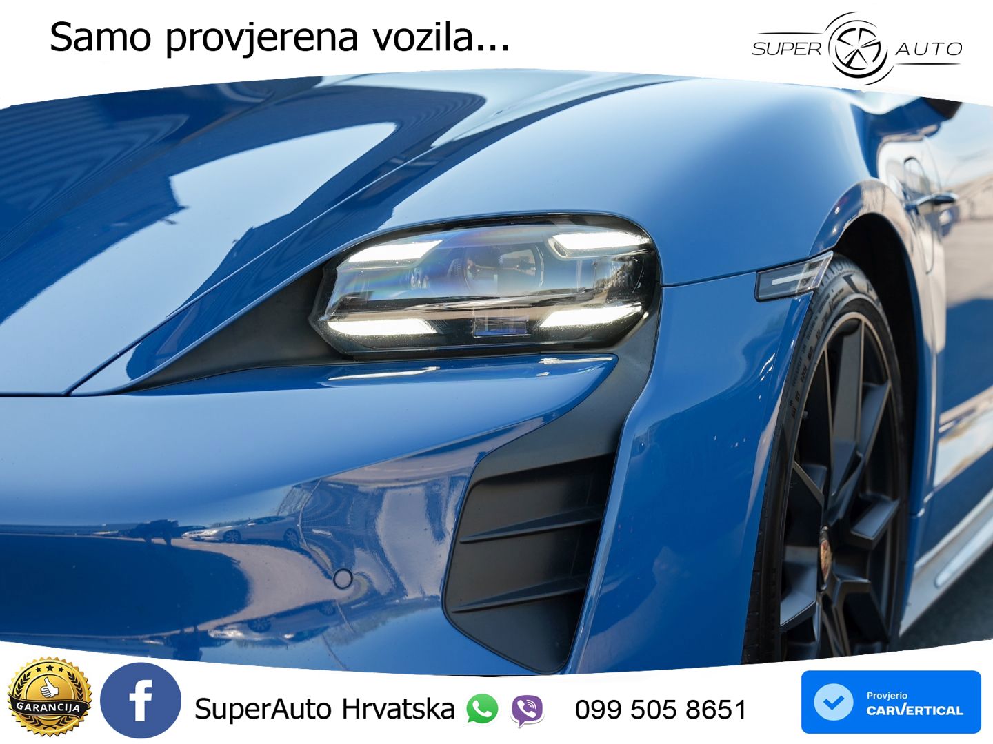 Porsche Taycan GTS Performance Plus 93.4 kWh (598 KS)