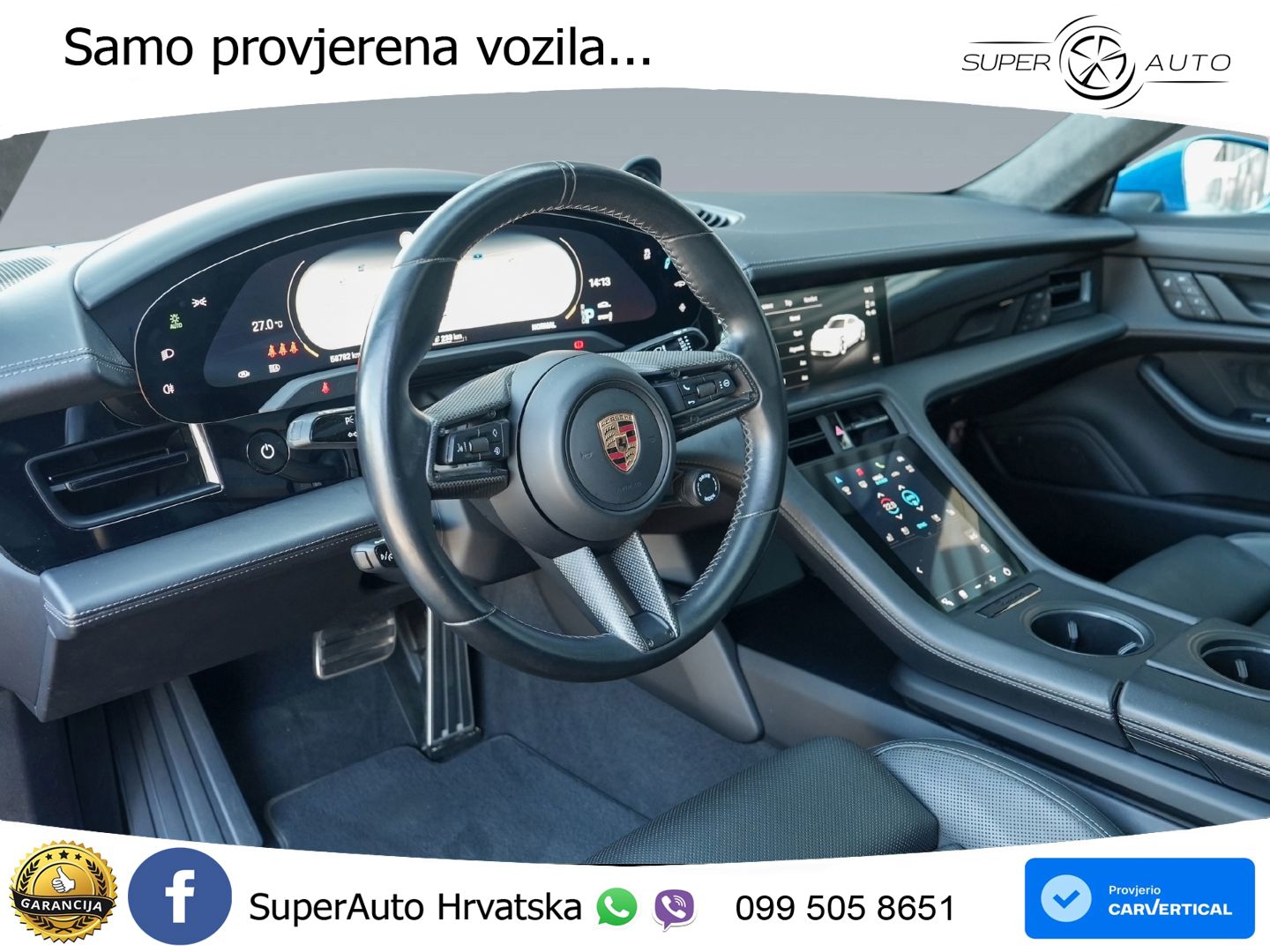 Porsche Taycan GTS Performance Plus 93.4 kWh (598 KS)