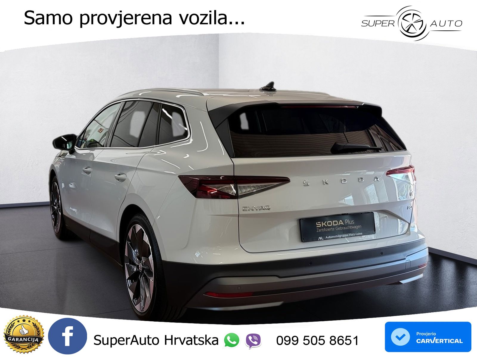 Škoda Enyaq iV 80 82 kWh (204 KS) Lodge LED+GR SJED+ACC