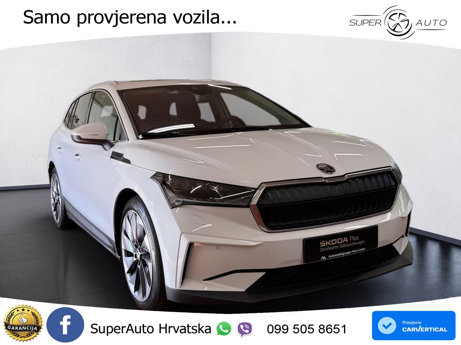 Škoda Enyaq iV 80 82 kWh (204 KS) Lodge LED+GR SJED+ACC