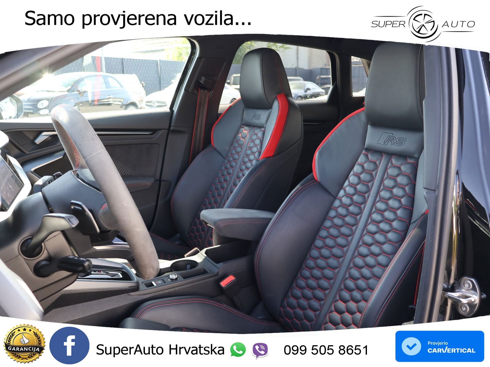 Audi RS3 Sedan 2.5 TFSI (400 KS) quattro S tronic LED+GR SJED+ACC