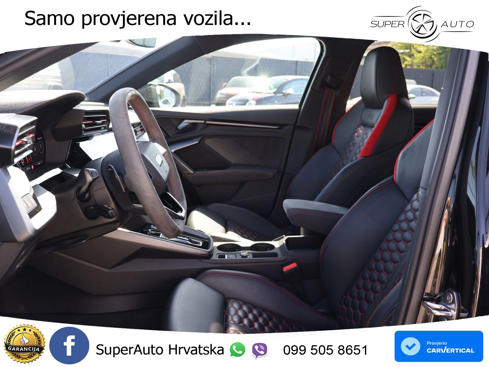 Audi RS3 Sedan 2.5 TFSI (400 KS) quattro S tronic LED+GR SJED+ACC