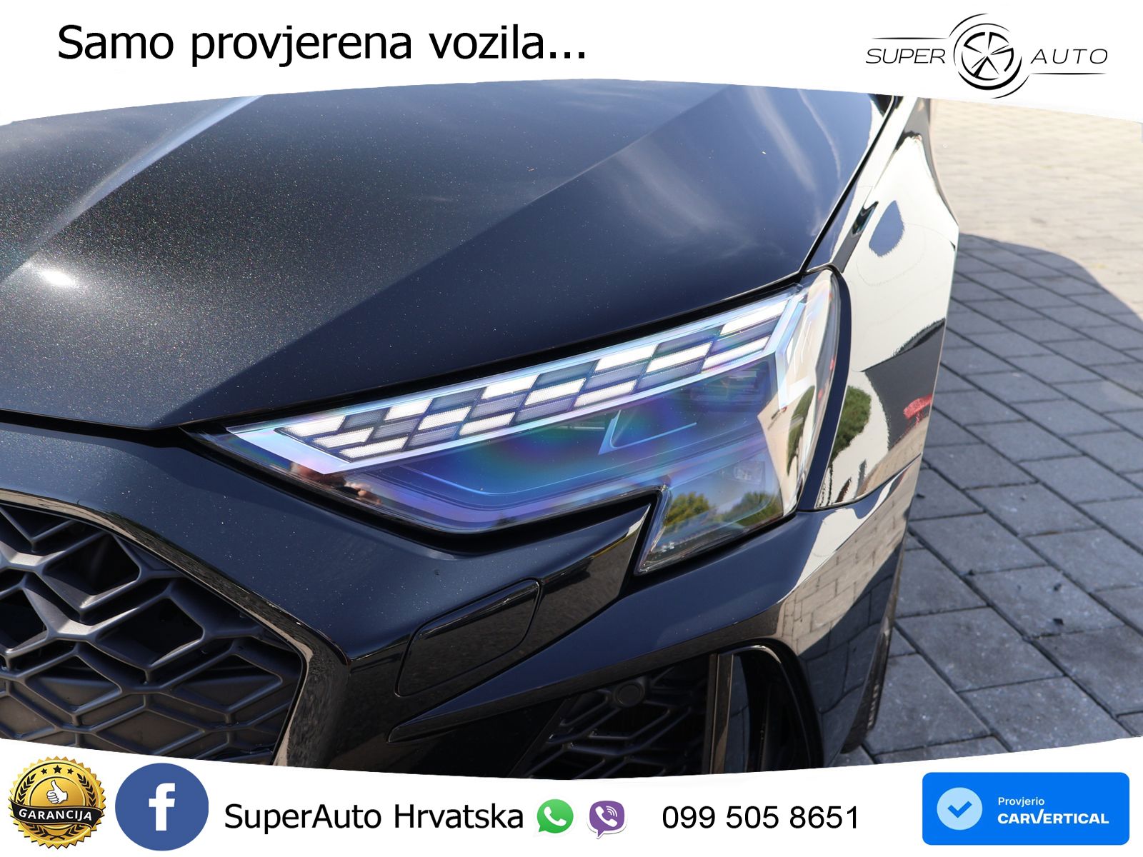 Audi RS3 Sedan 2.5 TFSI (400 KS) quattro S tronic LED+GR SJED+ACC