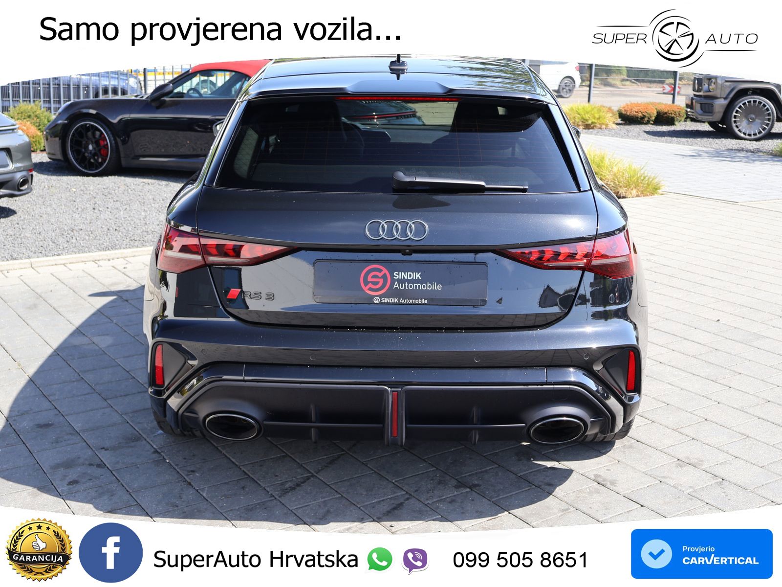Audi RS3 Sedan 2.5 TFSI (400 KS) quattro S tronic LED+GR SJED+ACC
