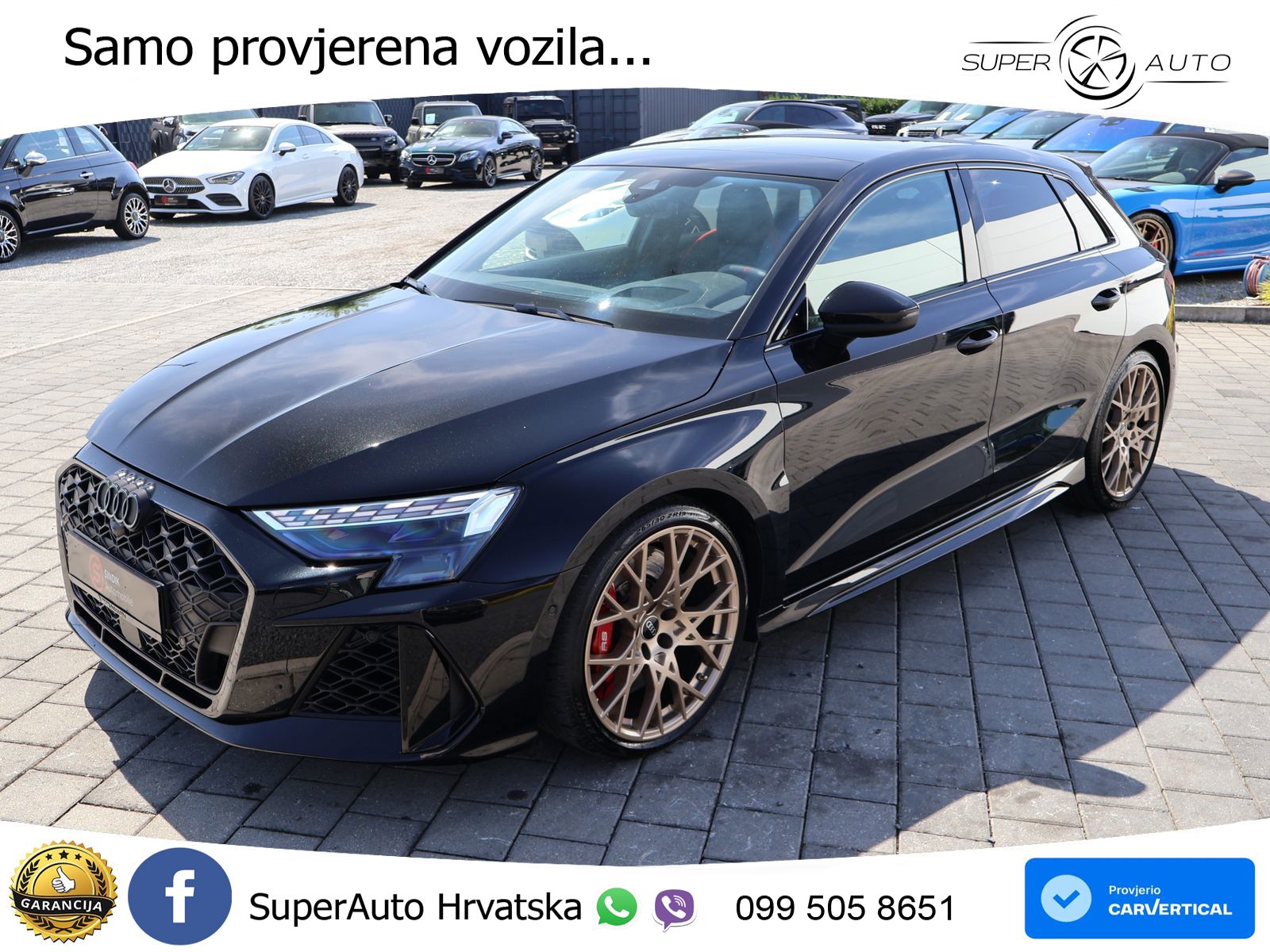 Audi RS3 Sedan 2.5 TFSI (400 KS) quattro S tronic LED+GR SJED+ACC