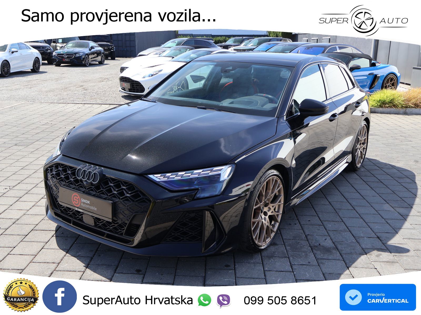 Audi RS3 Sedan 2.5 TFSI (400 KS) quattro S tronic LED+GR SJED+ACC