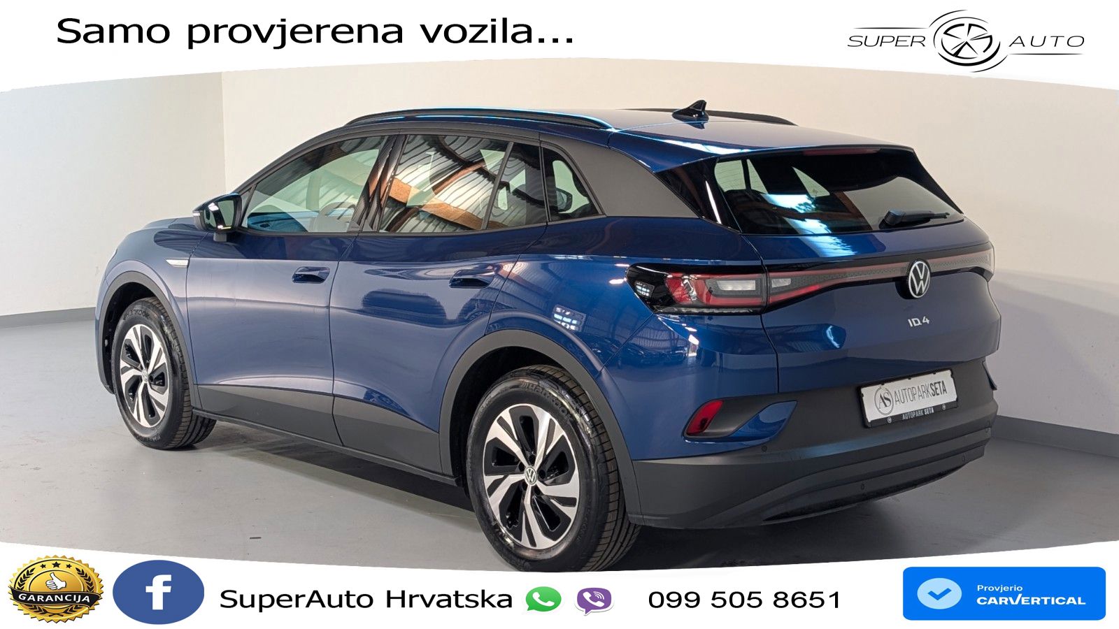 Volkswagen ID.4 Pure Performance 55 kWh (170 KS) LED+GR SJED+ACC
