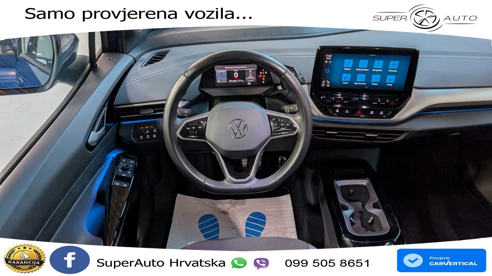 Volkswagen ID.4 Pure Performance 55 kWh (170 KS) LED+GR SJED+ACC