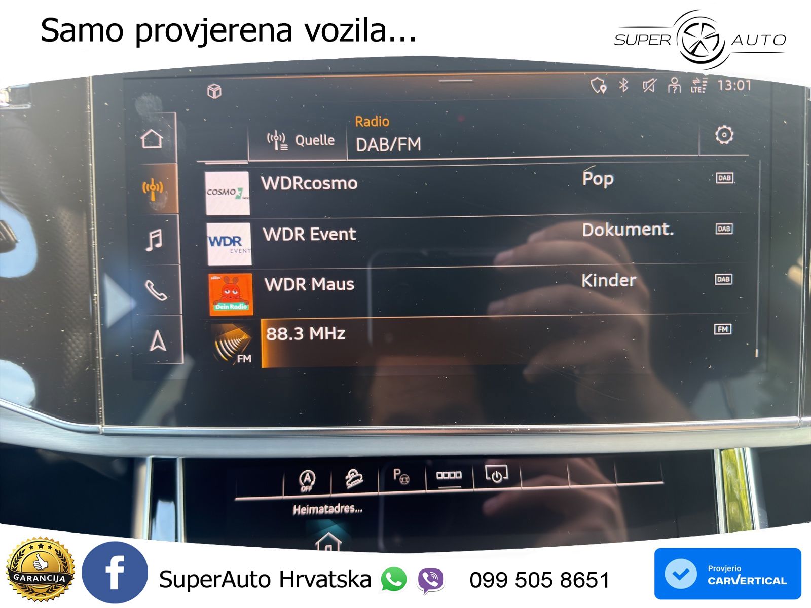 Audi Q8 50 TDI V6 (286 KS) quattro Tiptronic