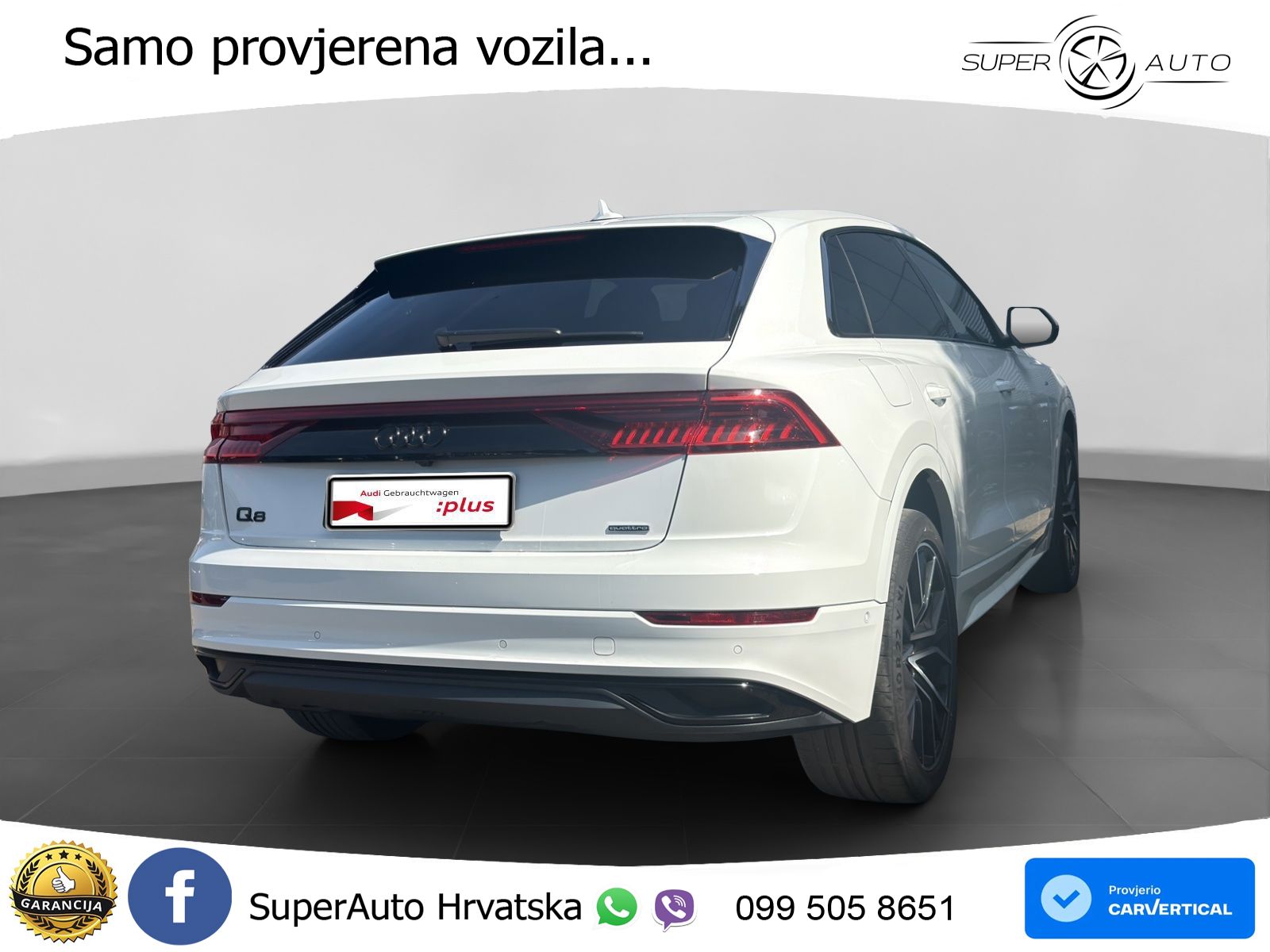 Audi Q8 50 TDI V6 (286 KS) quattro Tiptronic