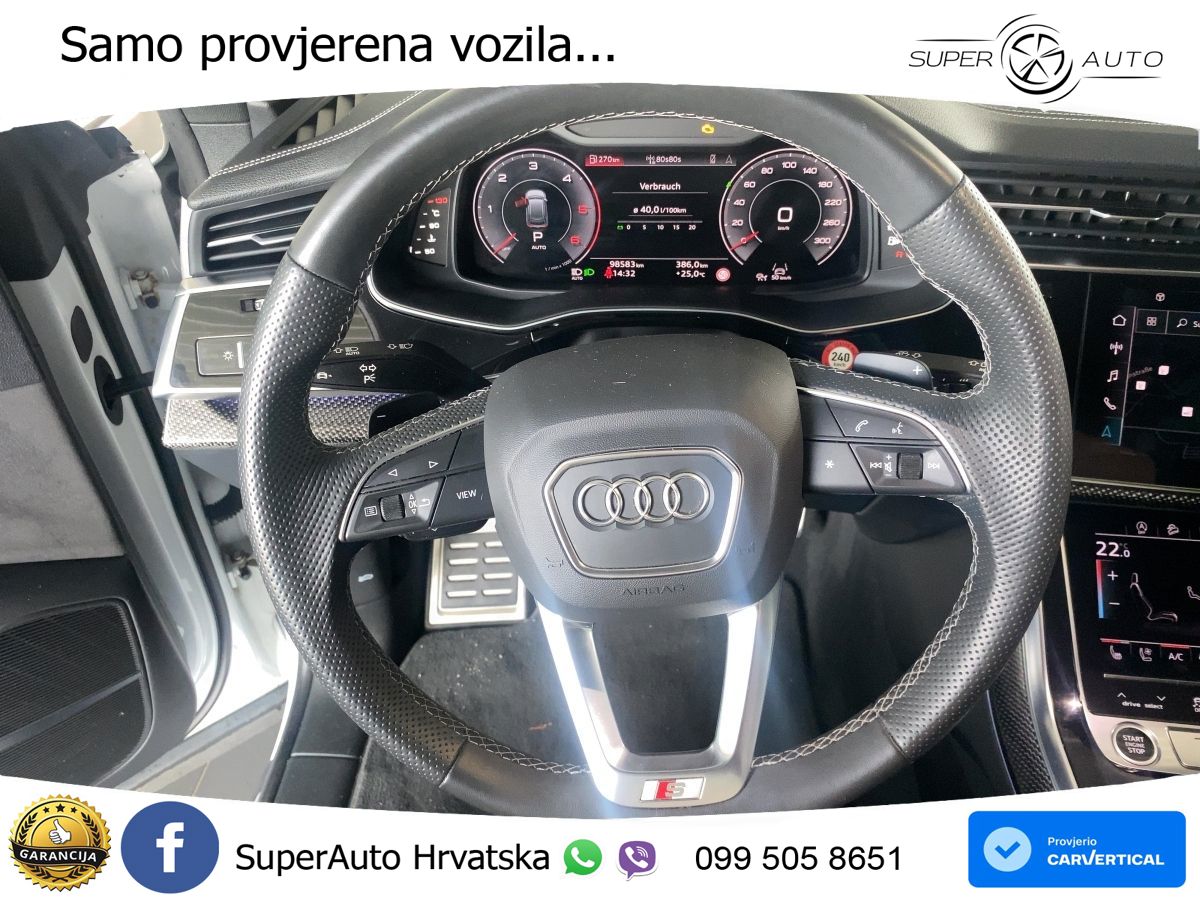 Audi Q8 50 TDI V6 (286 KS) quattro Tiptronic LED+GR SJED+ACC