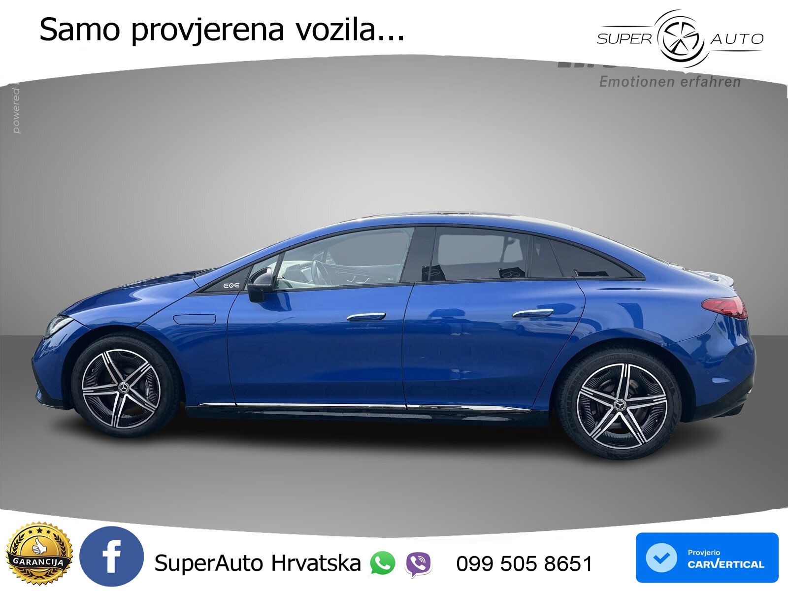 Mercedes EQE 350 98 kWh (292 KS) 4MATIC