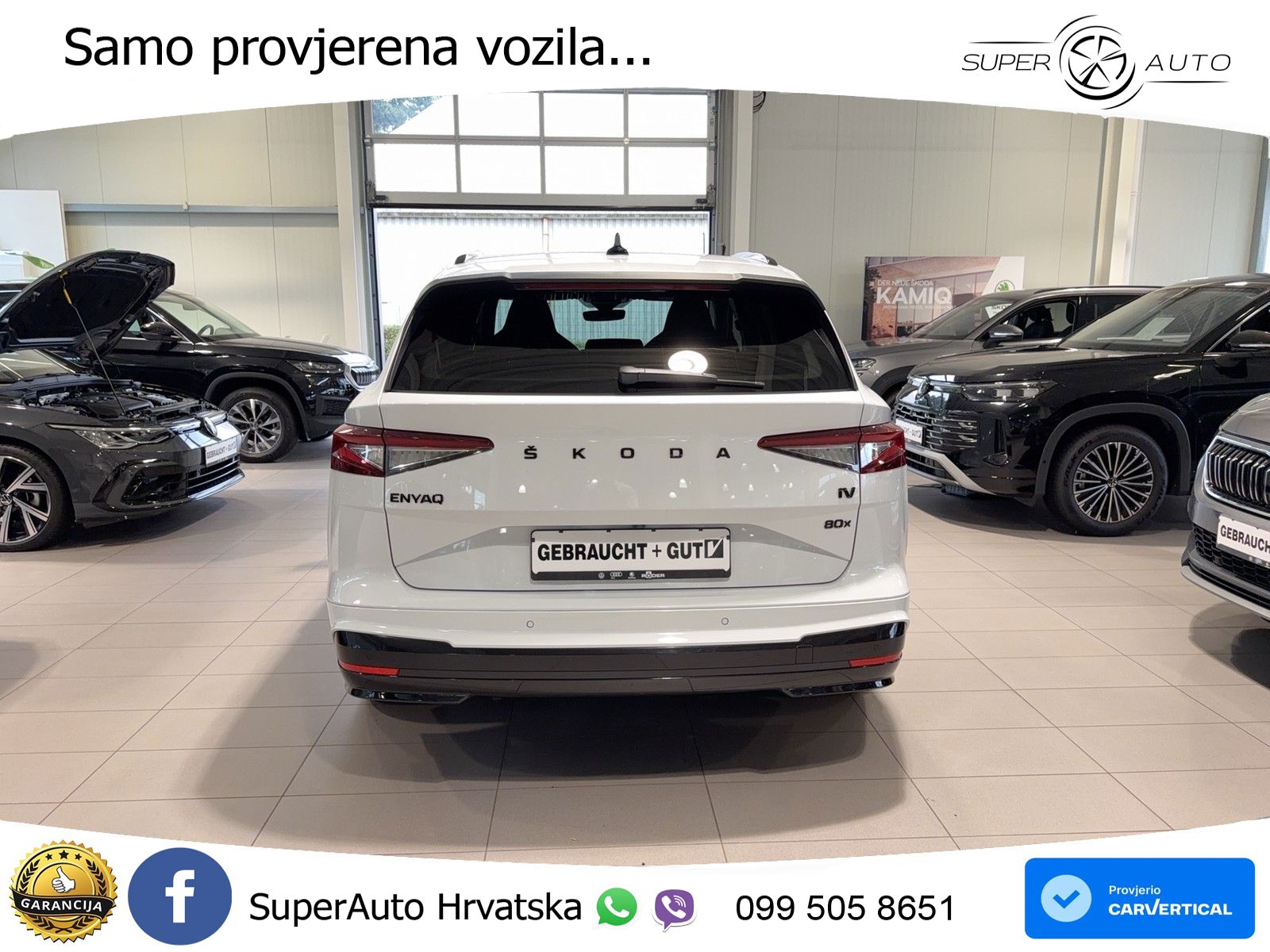 Škoda Enyaq iV 80x 82 kWh (265 KS) AWD