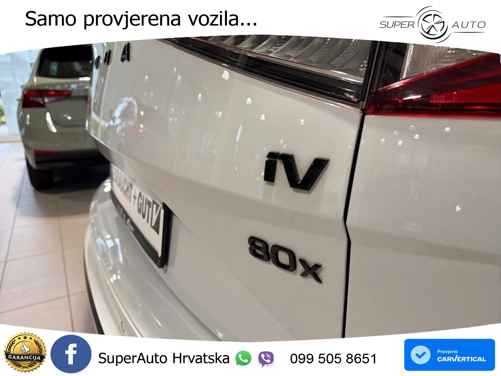 Škoda Enyaq iV 80x 82 kWh (265 KS) AWD