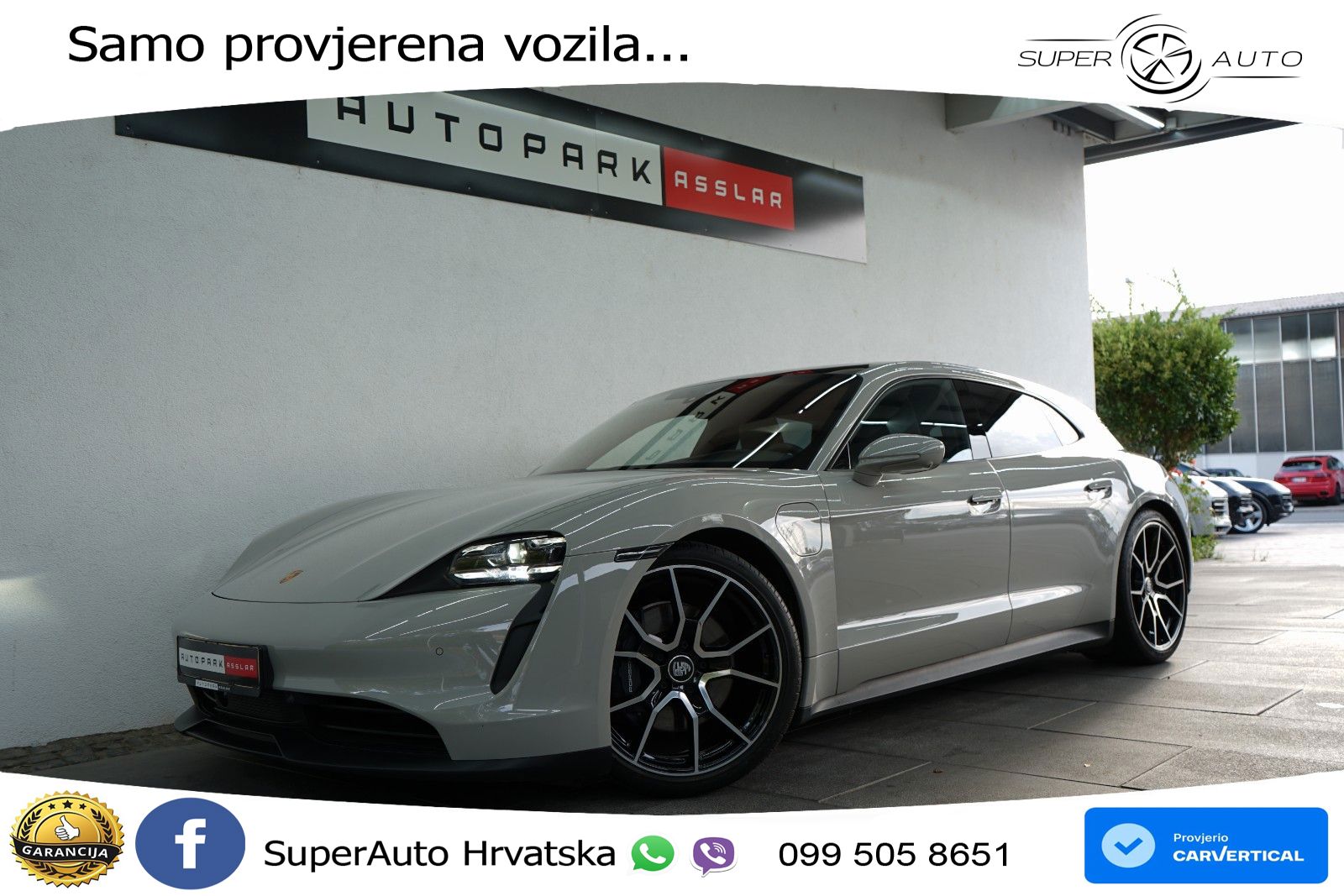 Porsche Taycan Sport Turismo Performance Plus 93.4 kWh (476 KS)