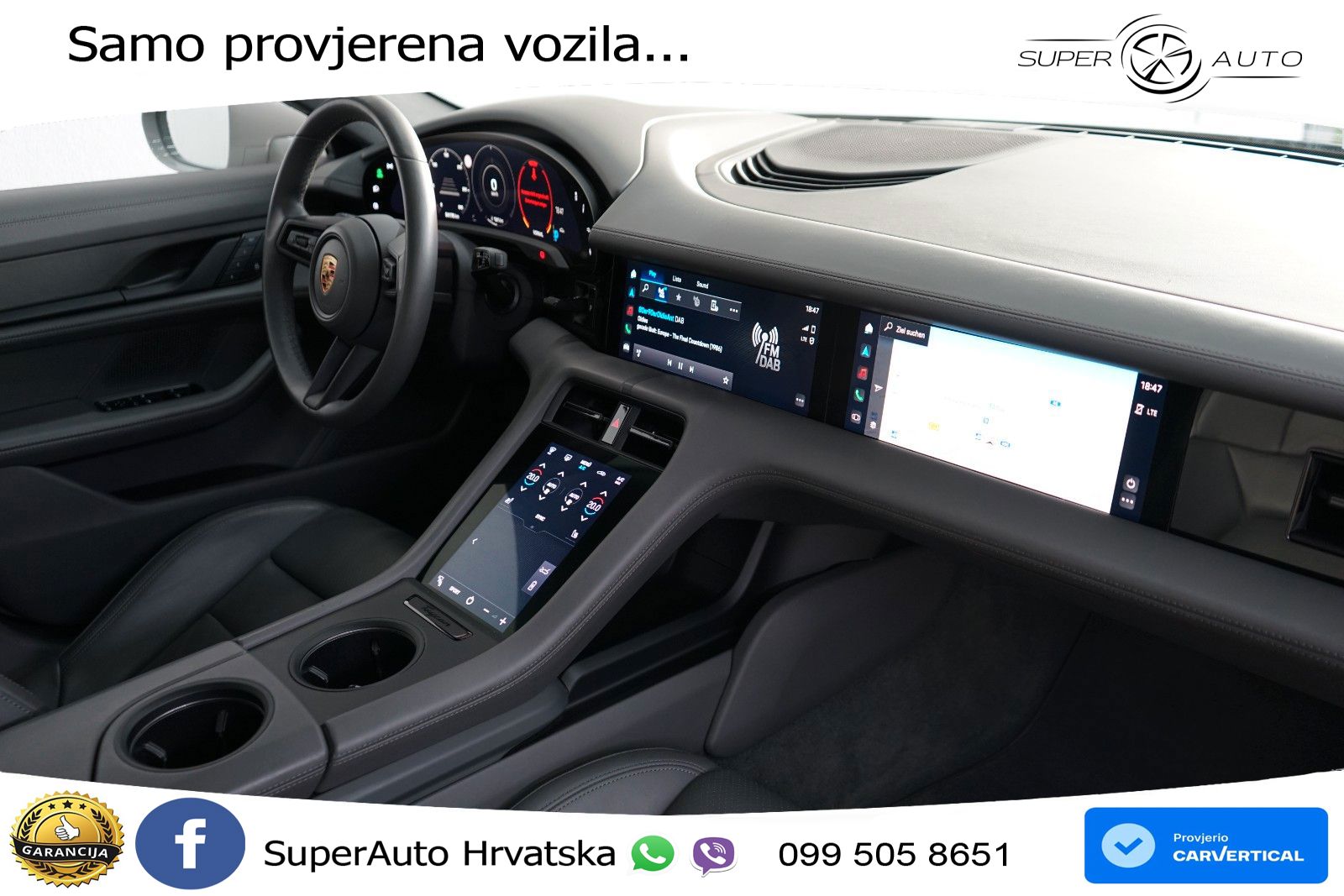 Porsche Taycan Sport Turismo Performance Plus 93.4 kWh (476 KS)