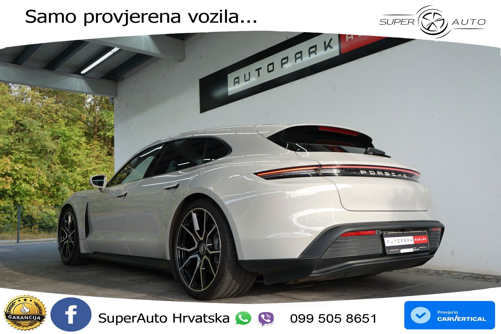Porsche Taycan Sport Turismo Performance Plus 93.4 kWh (476 KS)